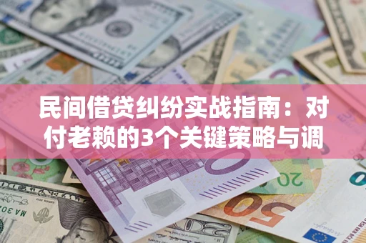 济南民间借贷纠纷实战指南：对付老赖的3个关键策略与调解盲区解析